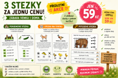 3 STEZKY ZA JEDNU CENU