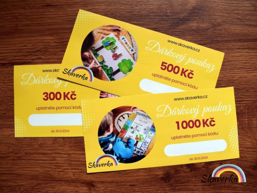 Dárkový poukaz 300Kč