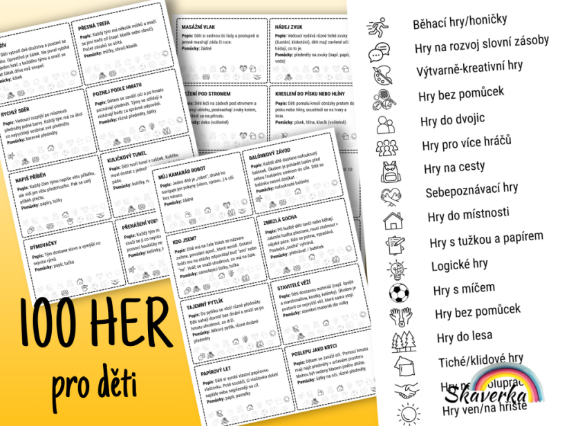 100 her pro děti - Varianta: PDF