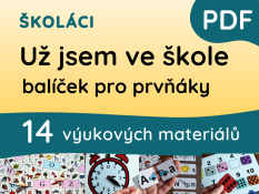 Už jsem ve škole - balíček pro prvňáky (pdf)
