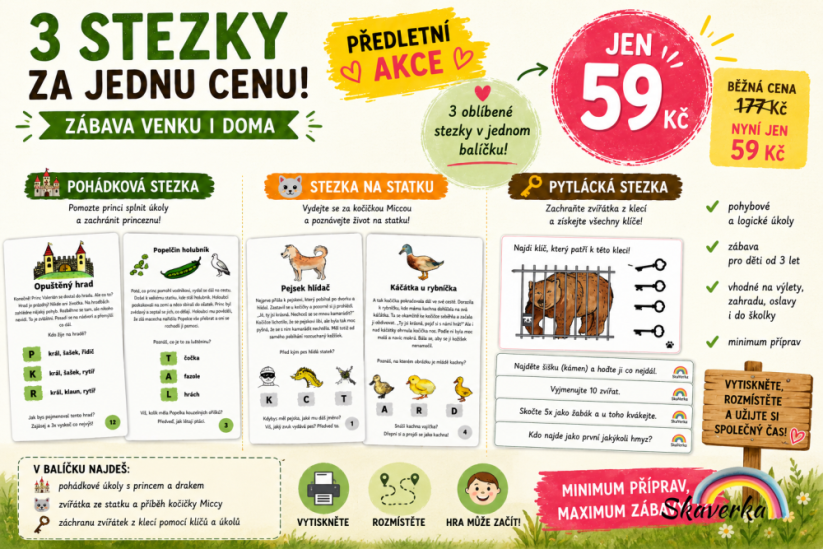 3 STEZKY ZA JEDNU CENU - Varianta: PDF