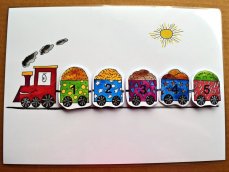 Počítání do 5 – Vláček