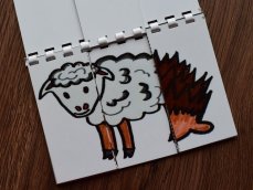 Skládanková kniha - Zvířata