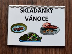 Skládanková kniha - Vánoce