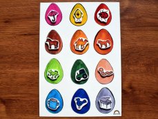 Přiřazování předmětů na barevná vajíčka (pdf)