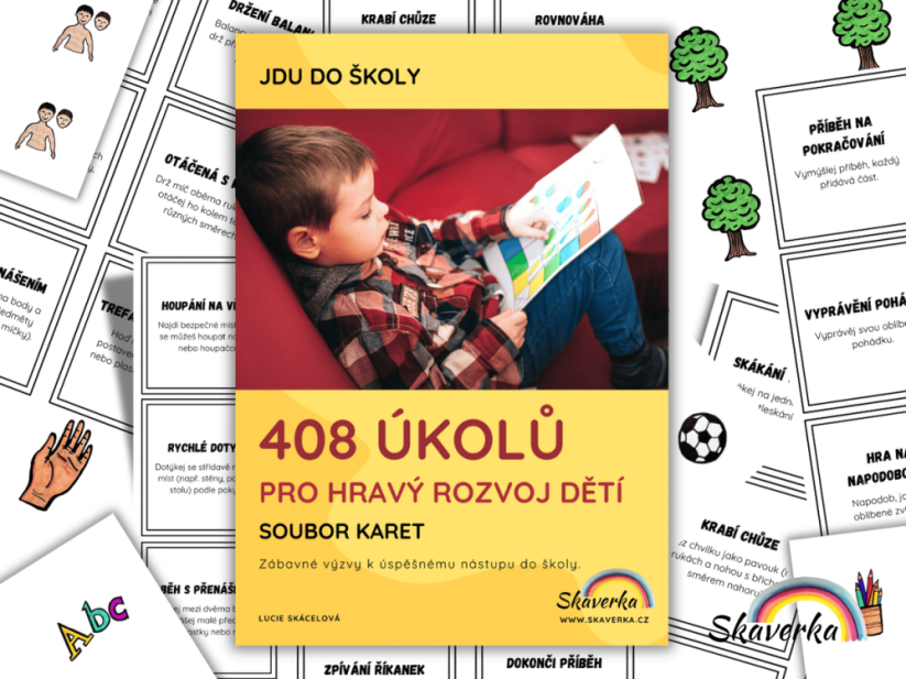 408 úkolů pro hravý rozvoj dětí - Varianta: PDF