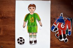 Sada oblečení na panáčka - Sport