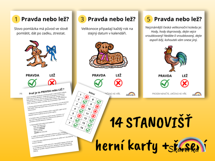 Velikonoční stezka - Pravda nebo lež?