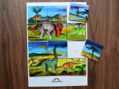 Sestav puzzle – Dinosauři