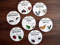 Sada 13 životních cyklů v kolečku (PDF)