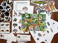 Velký útěk ze zoo - pátračka
