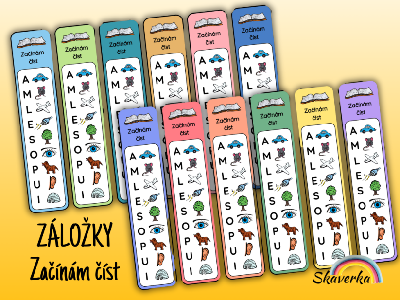 ZÁLOŽKY – ZAČÍNÁM ČÍST