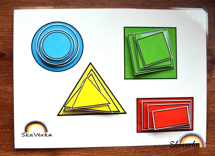 Tvary - pyramidy - Varianta: PDF