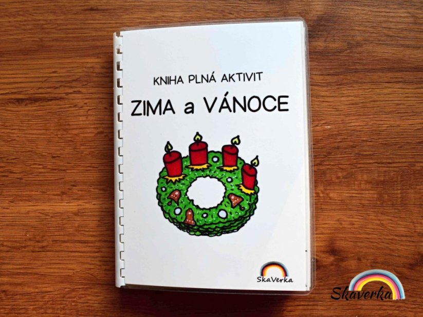 Kniha plná aktivit – Zima a Vánoce - Varianta: PDF