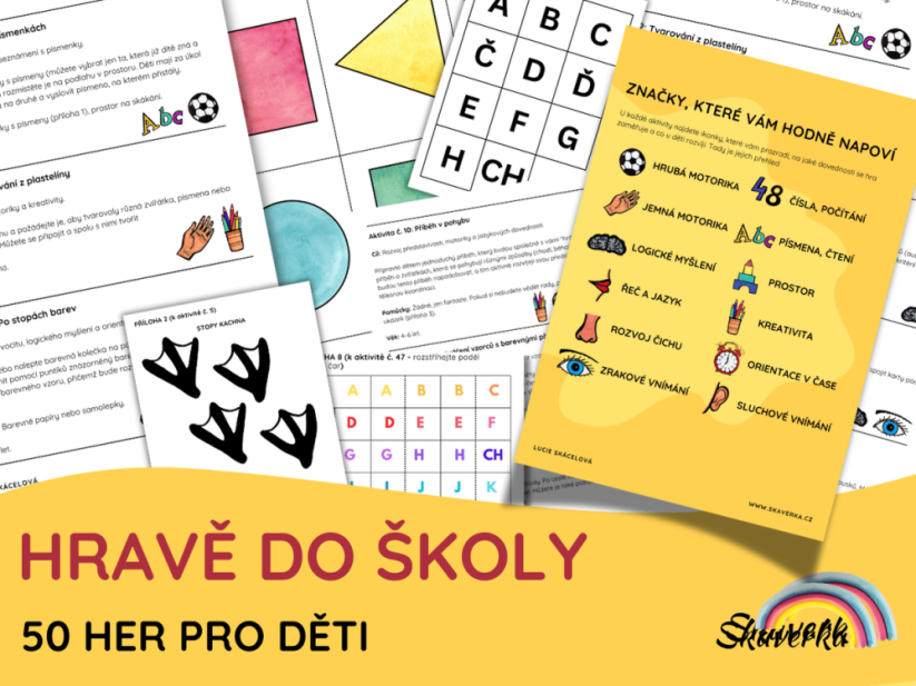 Hravě do školy - 50 her pro děti - Varianta: PDF