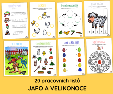 Pracovní listy – Jaro a Velikonoce