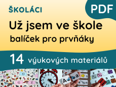 Už jsem ve škole - balíček pro prvňáky (pdf)