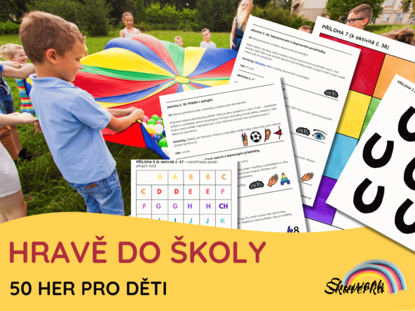 Hravě do školy - 50 her pro děti - Varianta: PDF