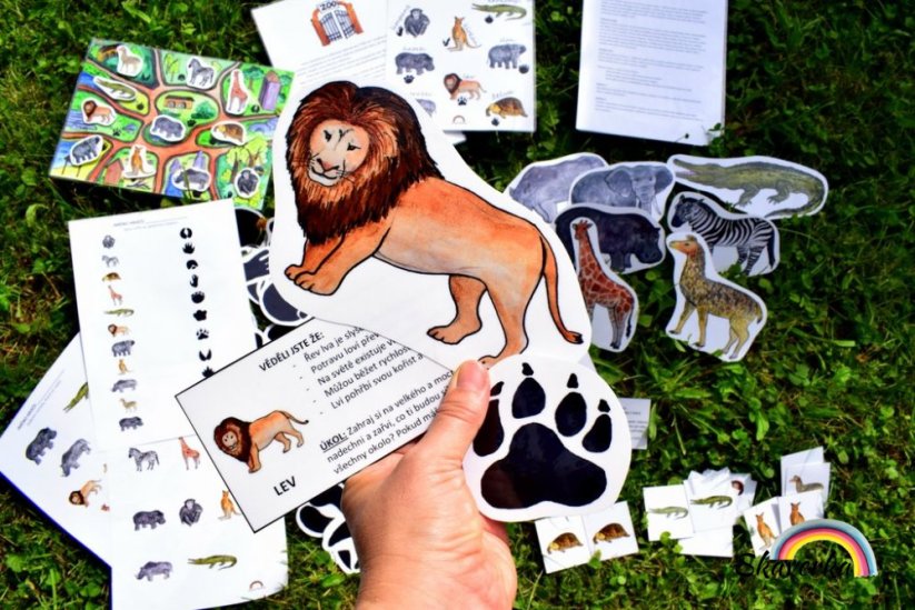 Velký útěk ze zoo - pátračka