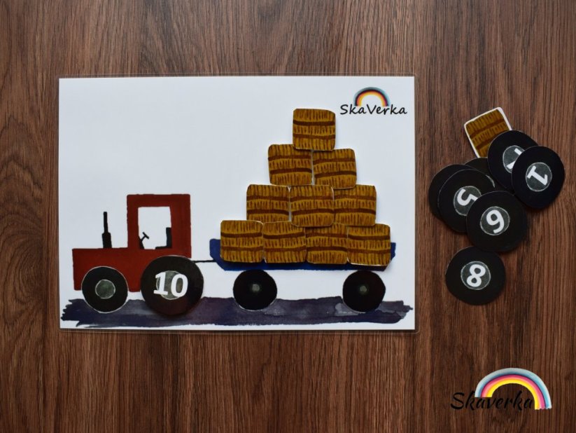 Počítání do 10 – Traktor