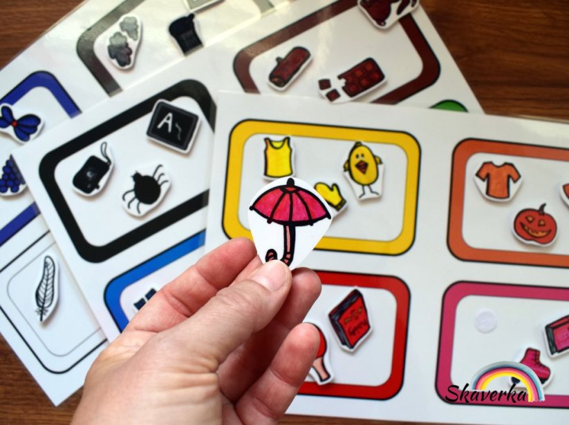 Rozdělování obrázků podle barev