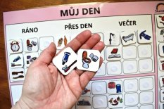 Plánovač – Můj den, růžová barva