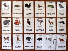Hra Já mám, kdo má? – Zvířata (obrázek + text)