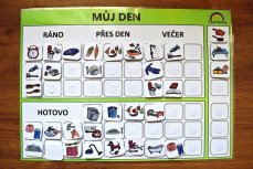 Plánovač – Můj den, zelená barva