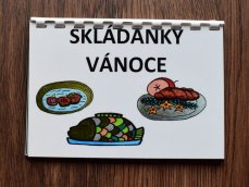 Skládanková kniha - Vánoce