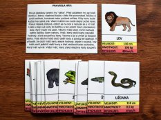 Karetní hra Větší bere - Zvířata