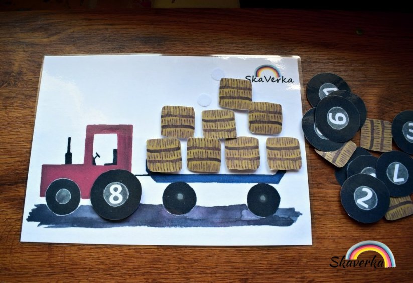 Počítání do 10 – Traktor