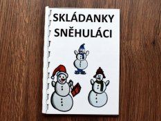 Skládanková kniha - Sněhuláci (pdf)