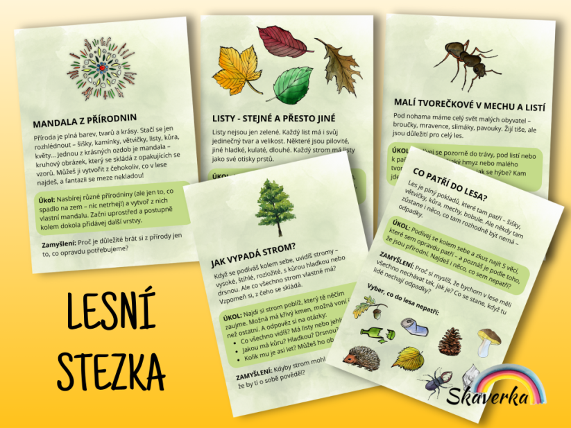 Lesní stezka - Varianta: PDF